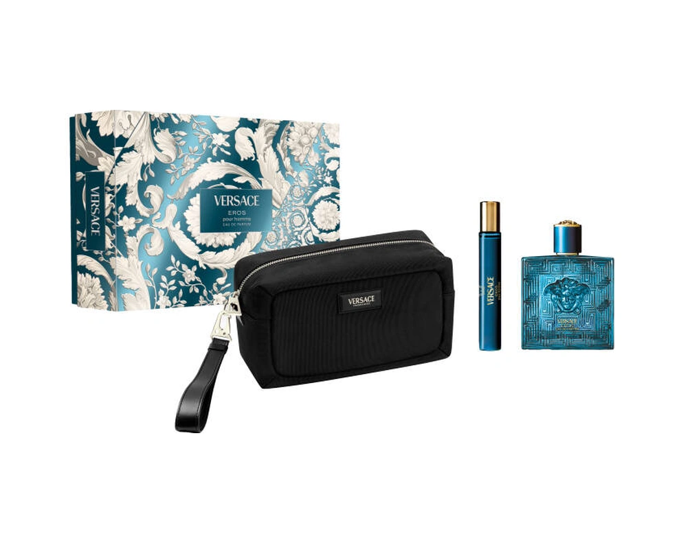 Versace Eros Edp 100 Ml + Edp 10 Ml + Çanta 8011003903122 Diğer