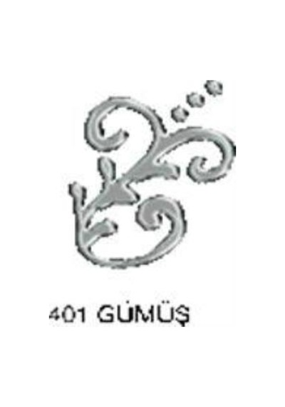 Cadence Boyutlu Boncuk Boya 50Ml 401 Gümüş