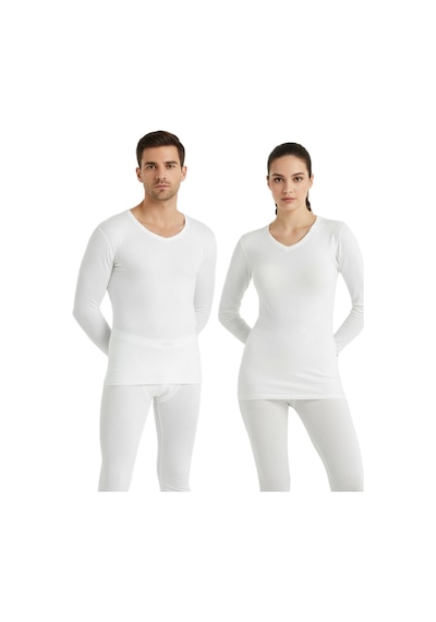 Blackspade Unisex Termal İçlik 2. Seviye 1257 Beyaz