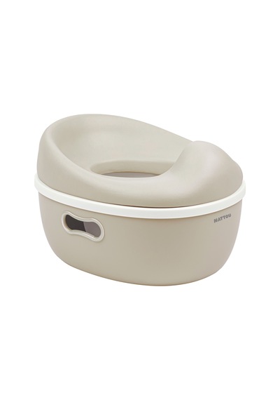 Nattou Potty Care 3 İn 1 Lazımlık Oturak Ve Tuvalet Adaptörü - Bej Bej