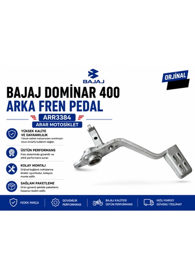 Bajaj Dominar 400 Arka Fren Pedal arr3384