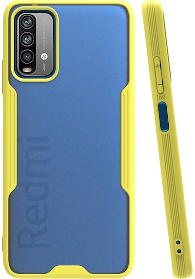 Xiaomi Redmi Note 9 4G 2021 Kılıf Platin Silikon Kılıf