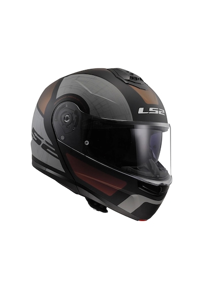 Ls2 Strobe 2 Orıon Kask Mat Siyah - Mor - Mavi