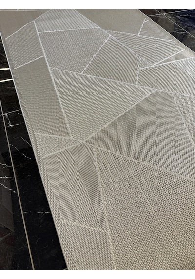 Eko Mono Mno Lux 01 Antrasit Hav Toz Vermez Kaymaz Tabanlı Şık Kilim Antrasit