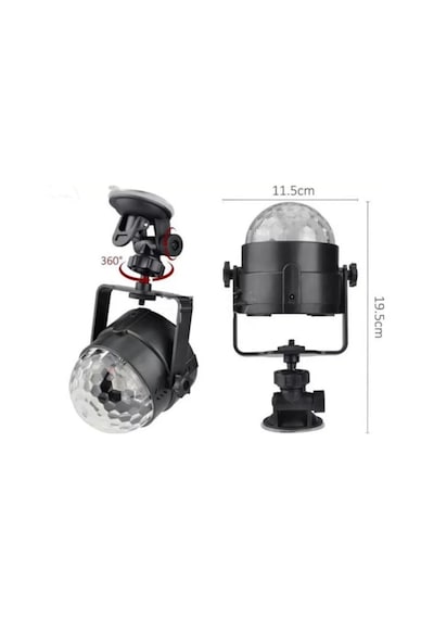 Tnabilir - 794 - Ve Dalı Plastik Kristal Led - Csmo-tex - Disko Işığı