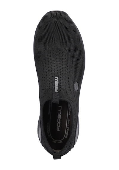 Forelli 30007-G Elvin Siyah Kadın Comfort Spor Ayakkabı Siyah