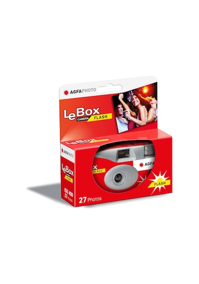 Agfa Lebox 400 27 Flash Einwegkamera Çok Renkli