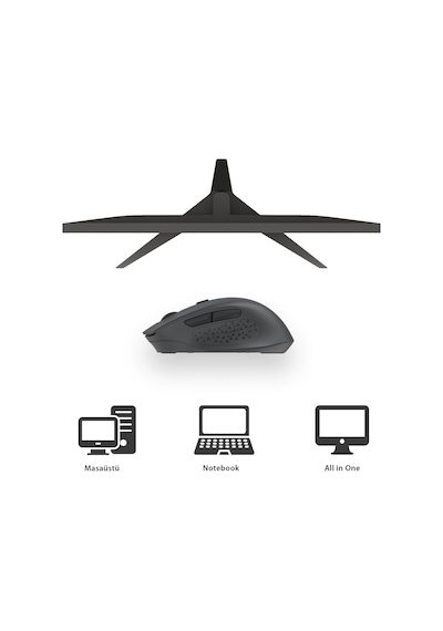 Philips SPK7547 Bluetooth Kablosuz Çift Modlu 4000DPI 7 Tuşlu Optik Mouse