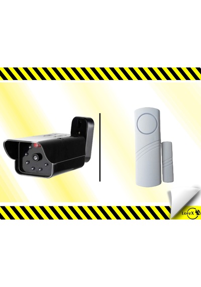 Robotix Caydırıcı D12ır Kamera + 4444c Pencere Alarm