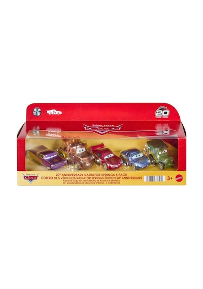 Jmj85 Radiator Springs 20. Yıl Hatırası 5 Li Paket Çok Renkli