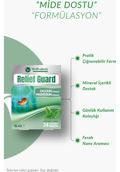 Relief Guard İkili Paket 48 Çiğnenebilir Tablet