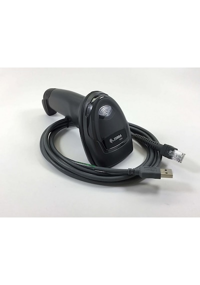 Zebra Symbol Ds2208 Lazer Ayaklı 1D/2D Usb Barkod  Okuyucu