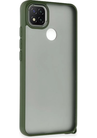 Newface Xiaomi Redmi 9c Kılıf Elegant Kapak - Yeşil