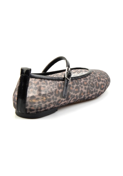 Leopar Kadın Babet K01188320822 Kahverengi
