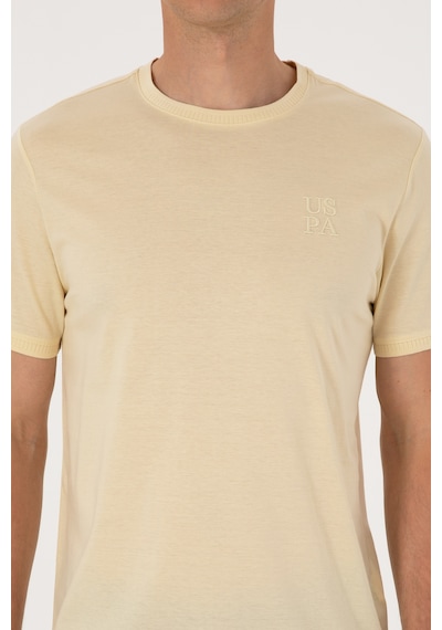 U.S. Polo Assn. Erkek Regular Fit Açık Haki Bisiklet Yaka Tişört 50300815-VR183 U.S. Polo Assn. Erkek Regular Fit Açık Haki Bisiklet Yaka Tişört 50300815-VR183