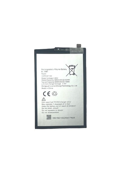 Tecno Uyumlu Pova Bl-58bt Batarya