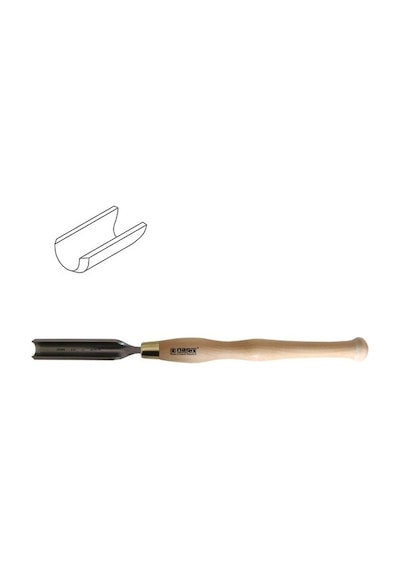 Narex 819419 Hss Ahşap Torna Bıçağı Kaba Oyma Ağız 19X150  Mm