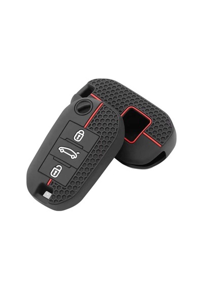 Gma Keys Peugeot 301 308 208 508 2008 3008 Citroen C3 C4 Opel Combo Bagaj Petek Desenli Anahtar Kılıfı