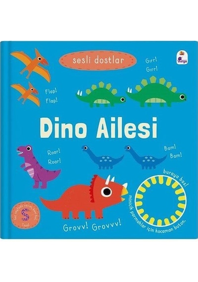 Sesli Dostlar - Dino Ailesi Sesli Kitap