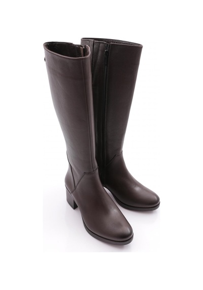 Dgn 92900-1 Kadin Çizme Kahve