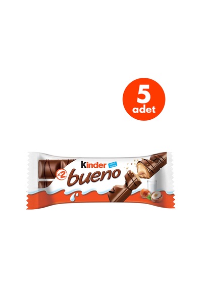 Bueno Çikolata 43 Gr - 5 Adet
