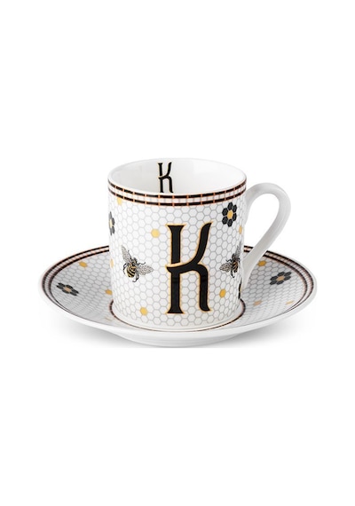Karaca  K Harfli Kahve Fincanı 80 ml