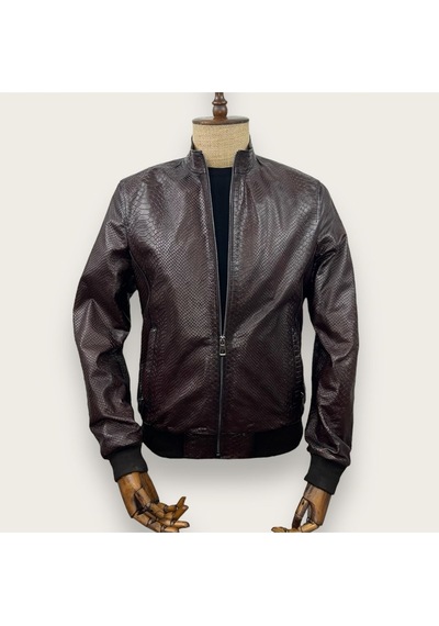 Always Leather Savran Deri Spor Kesim Hakiki Deri Mont 1803340002 Bordo