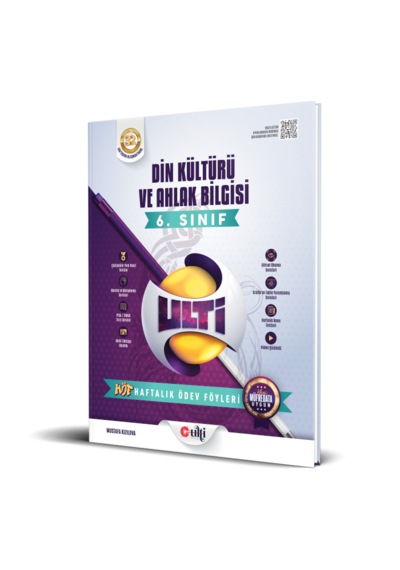 Ulti Yayınları 6.sınıf Din Kültürü Ve Ahlak Bilgisi Haftalık Ödev Föyleri