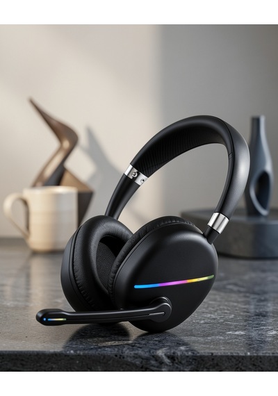 Bluetooth Kulaklık Rgb Işıklı Type-c Şarjlı Uczzmax17-4-1