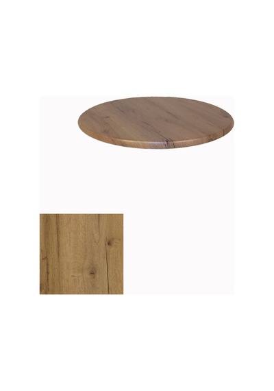 Wermodin Masa Tablası Yuvarlak 107 Cm - Canyon Palace Oak Çok Renkli