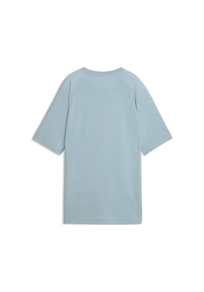 Puma Evostrıpe Graphic Tee Turkuaz Kadın T-shirt Mavi