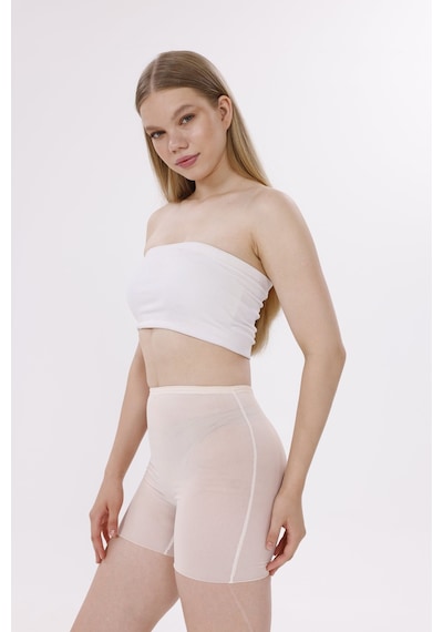 Ang Butik Freshness 0024 Lazer Kesim Tül Boxer Korse Ten