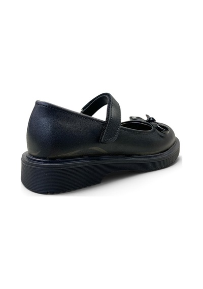Tuğba Ortopedi 469-5 Kız Çocuk Okul Ayakkabısı Siyah