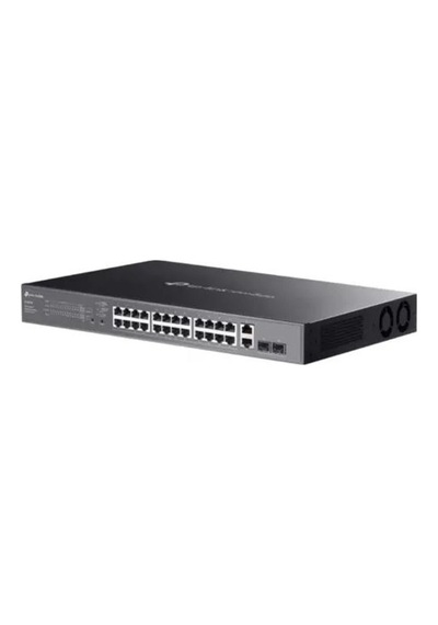 Tp-lınk Omada Es228gmp 28 Port Gbit 28 Port Poe 384w 2xsfp Rack Mount Yönetilebilir Switch