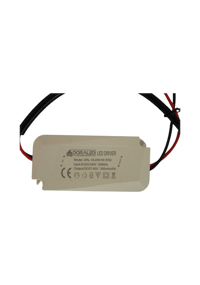 18-25X1W 320-350Ma 57-83V Power Led Driver IP20 Power Led Sürücü