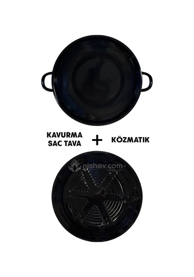 Hanımeli Premium Emaye Kavurma Tava Ve Közmatik 28cm Diğer
