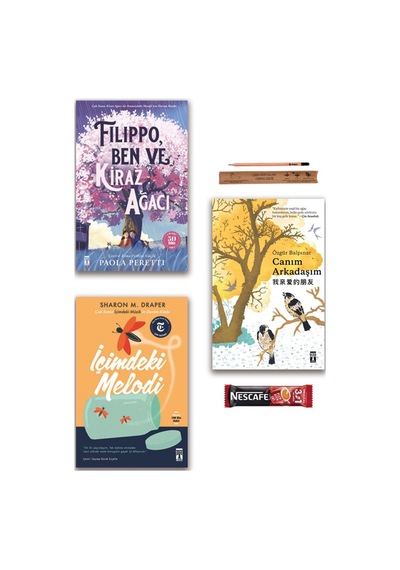 Genç Timaş Filippo Ben ve Kiraz Ağacı - İçimdeki Melodi - Canım Arkadaşım Set 3 Kitap