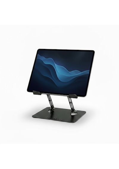 Prexua Flexer Ayarlanabilir Ergonomik Laptop Standı - Tablet Standı - Metal - Siyah - Flx2320bl