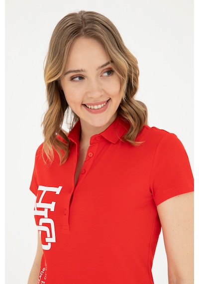 U.S. Polo Assn. U.s. Polo Assn. Kadın Kırmızı Tişört 50282889-vr030 Kirmizi