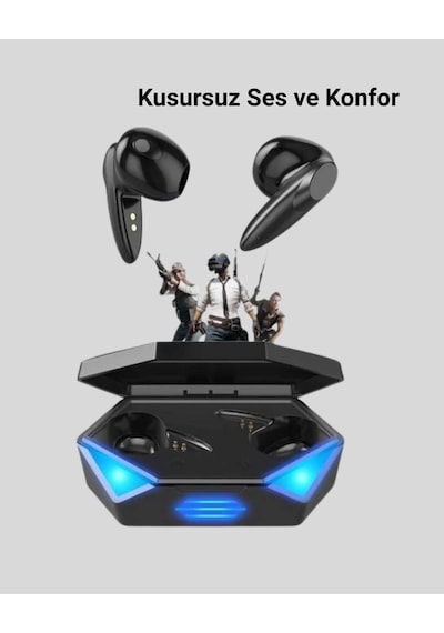 Mey İthalat Profesyonel Bluetooth 5.0 Kulaklık Dokunmatik Kontrol, 3d Surround Ses Diğer
