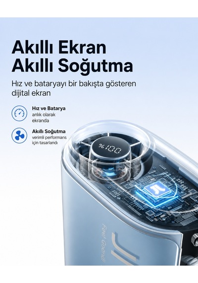 Life 5 Boyun Fanı Gri