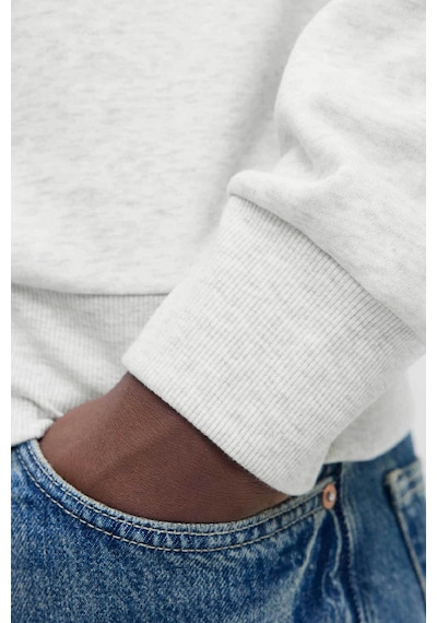 Jack & Jones Jjpan Sweat Crew Neck Smu Beyaz Erkek Sweatshirt 12310759
