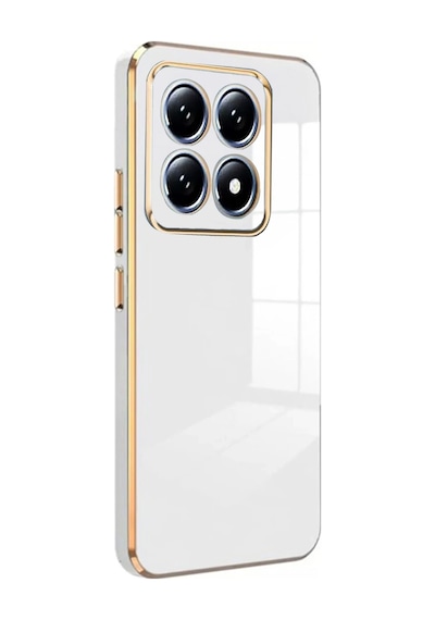 Uryport Xiaomi Mi 14t Pro Volet Silikon - Beyaz