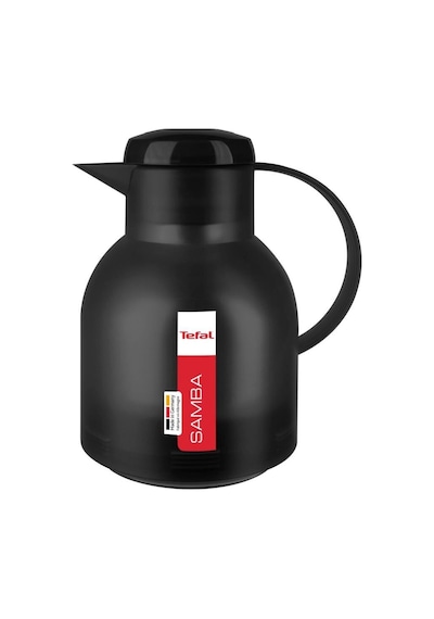 Tefal Bpa Free Samba Termos Siyah 1l Isı Yalıtımı 1 L Siyah 12 Saat İçecek Paslanmaz Çelik Kamp Siyah