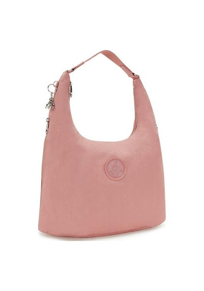 Eanna Zip Orta Boy Omuz Çantası Pembe