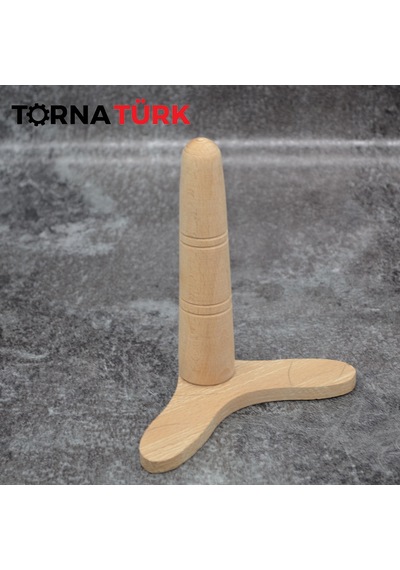 Ahşap Malafa Küpe Çalışma Malafası Şekillendirme Aparatı Metalik