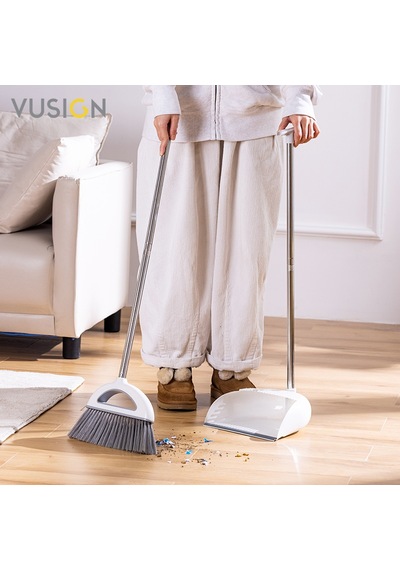Vusıgn Süpürge Takımı Serisi 41.5x24.5x10 Cm Beyaz
