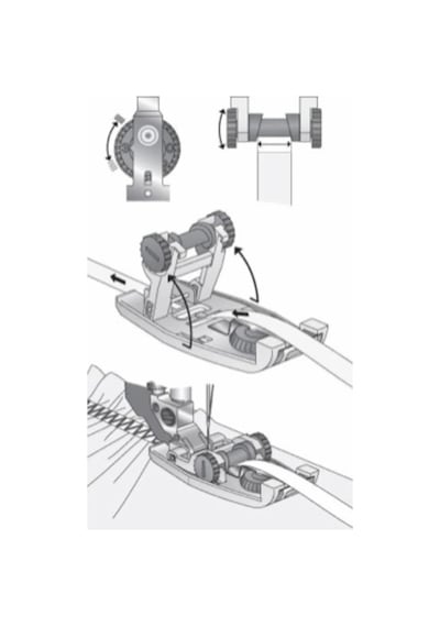Pfaff Lastik Dikme Ayağı 6-12mm. - 820545096 -