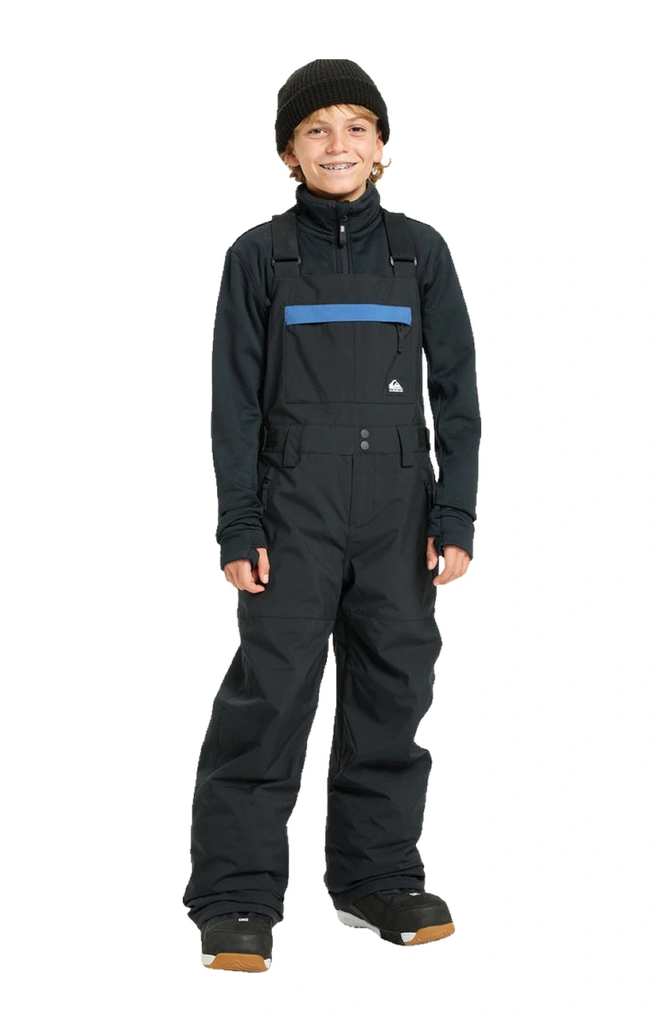 Quıksılver Quiksilver Mash Up Youth Bib Erkek Çocuk Siyah Snowboard Pantolonu 11793 Siyah