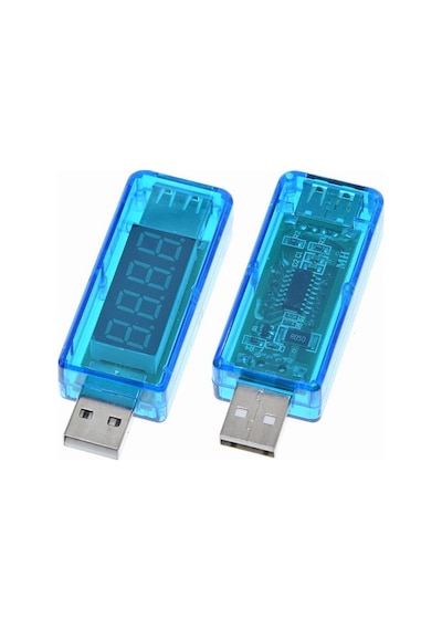OEM USB Voltmetre & Ampermetre - 1x USB Voltaj ve Akım Ölçer